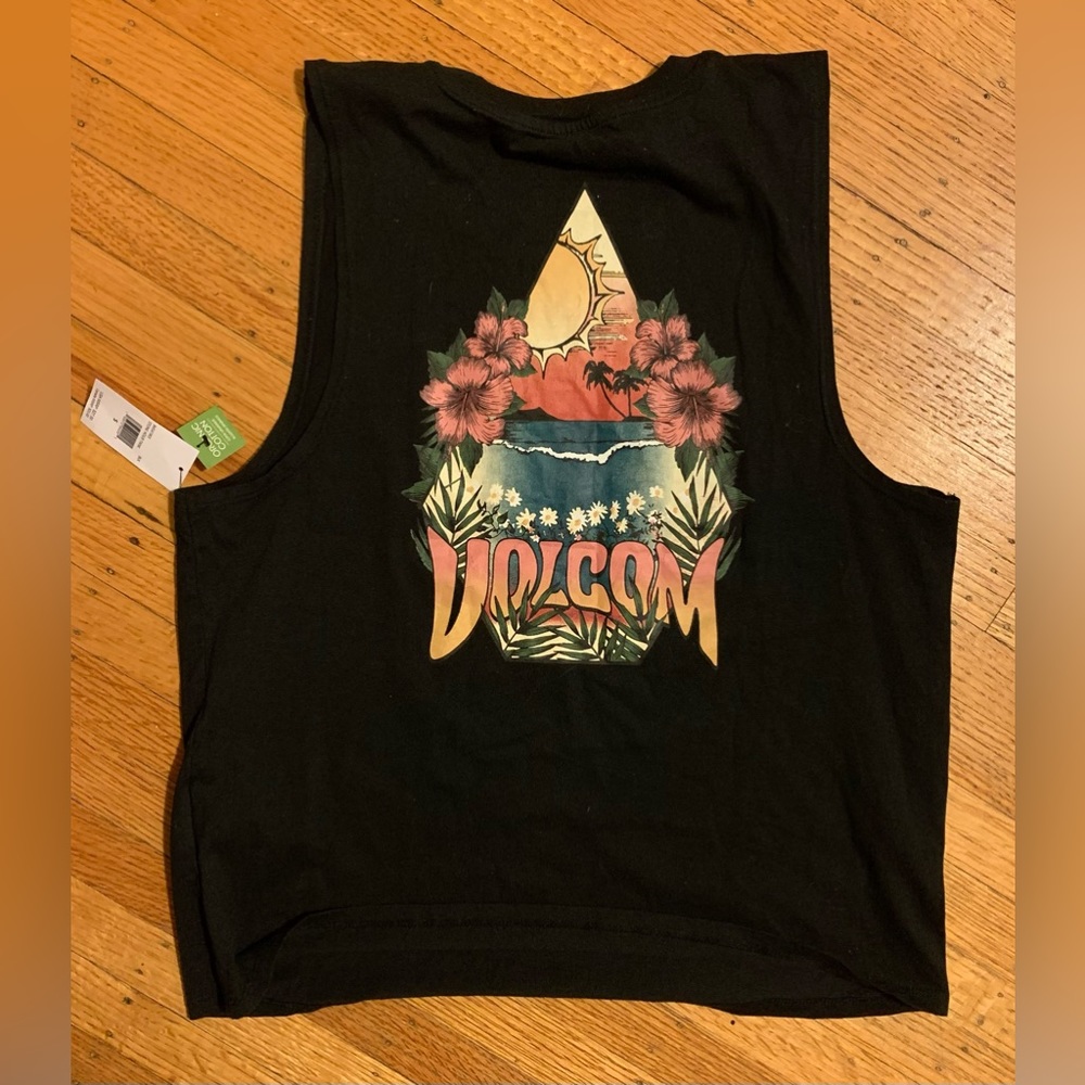 Black Volcom stone hour tank top women’s size small